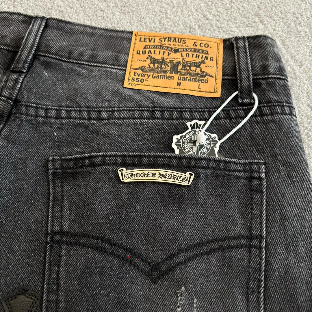 Chrome Heart Cowhide Leather Sizes 28-36